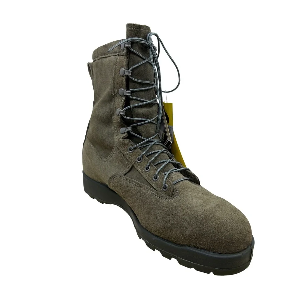 Belleville 675ST Boots Mens 14R Sage Green New‎ Steel Toe Cold Weather GORE-TEX